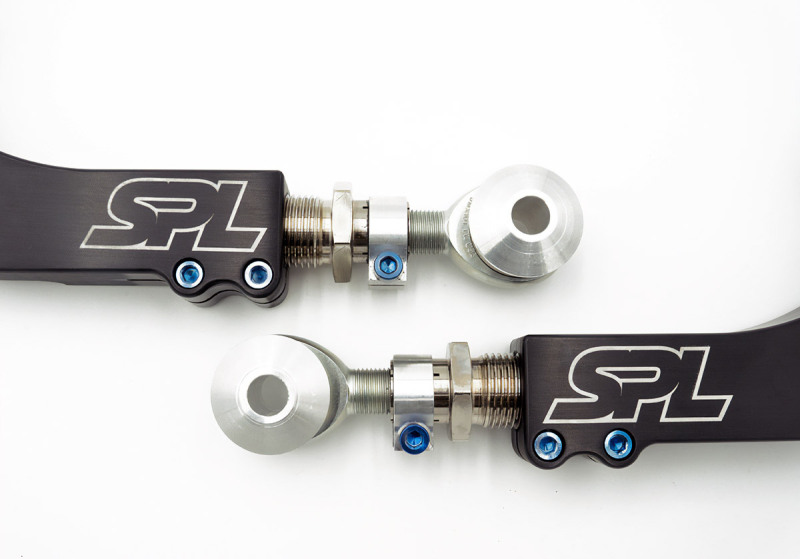 Ford Mustang Camber Arms (2) - Rear Upper - SPL Parts - SPL RUA S550 - Blue - `15-`27